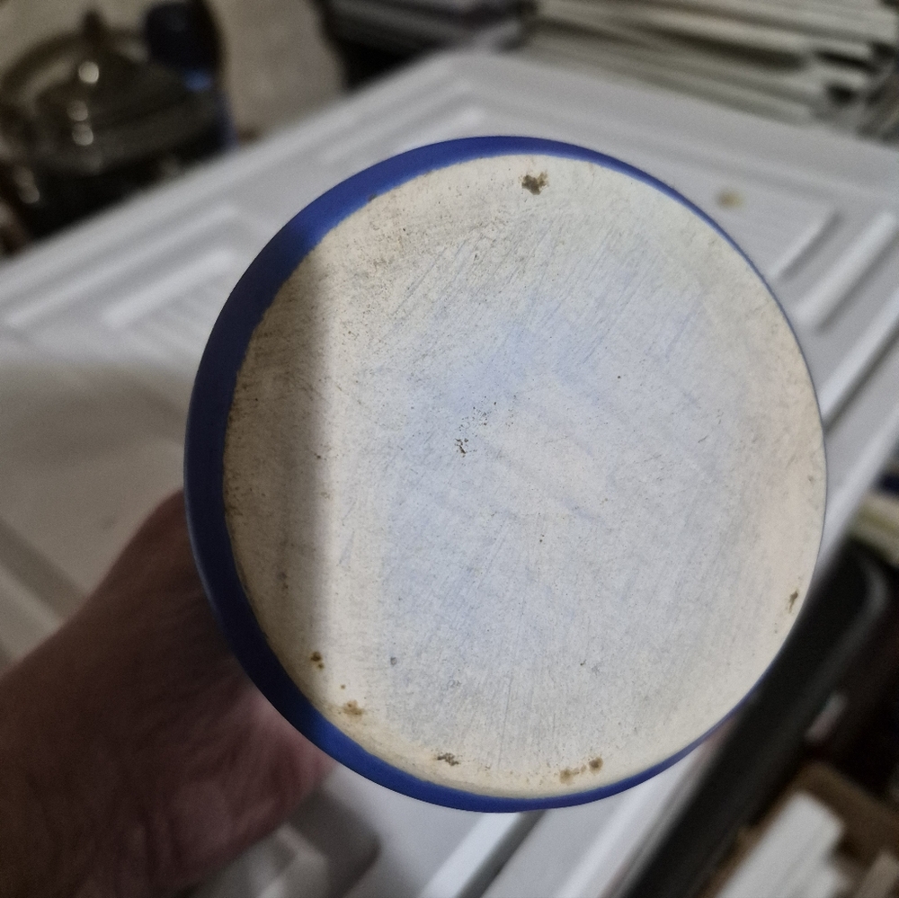 Cobalt Blue pottery pitcher - Picture 3 of 3